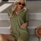 Chique Dames Jumpsuit met Lange Mouwen & Knoopsluiting - Perfect voor de Zomer!
