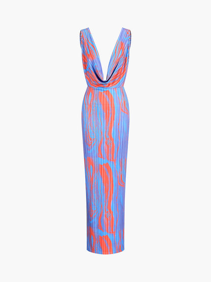Cato - Elegante Maxi Jurk