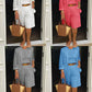 Eva - Witte Casual Kort Set