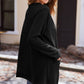 Stijlvolle Dames Wafelgebreide Cardigan met Zakken - Licht & Comfortabel