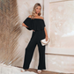 Liesbeth - Elegante Off-Shoulder Jumpsuit
