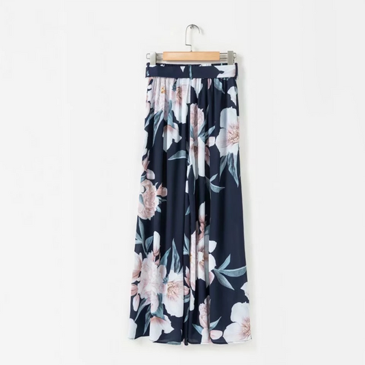 Christy - Losse Gebloemde Broek