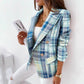 Lois - Geruite Blazer