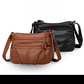 Luxe Vintage Lederen Tas - Elegant Getextureerd, Modieus en Ruim