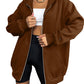 Comfort Chic: Dames Fleece Hoodie - Ruimvallend, Trendy & Warm