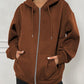 Comfort Chic: Dames Fleece Hoodie - Ruimvallend, Trendy & Warm