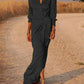 Rode Lange Split Shirtjurk - Sophie
