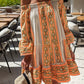 Roze Flare Mouw Jurk - Lisa
