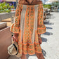 Roze Flare Mouw Jurk - Lisa