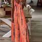Witte Tie-Dye Maxi Jurk - Liv