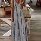 Witte Tie-Dye Maxi Jurk - Liv