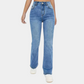 Belinda - Gewassen Uitlopende Jeans