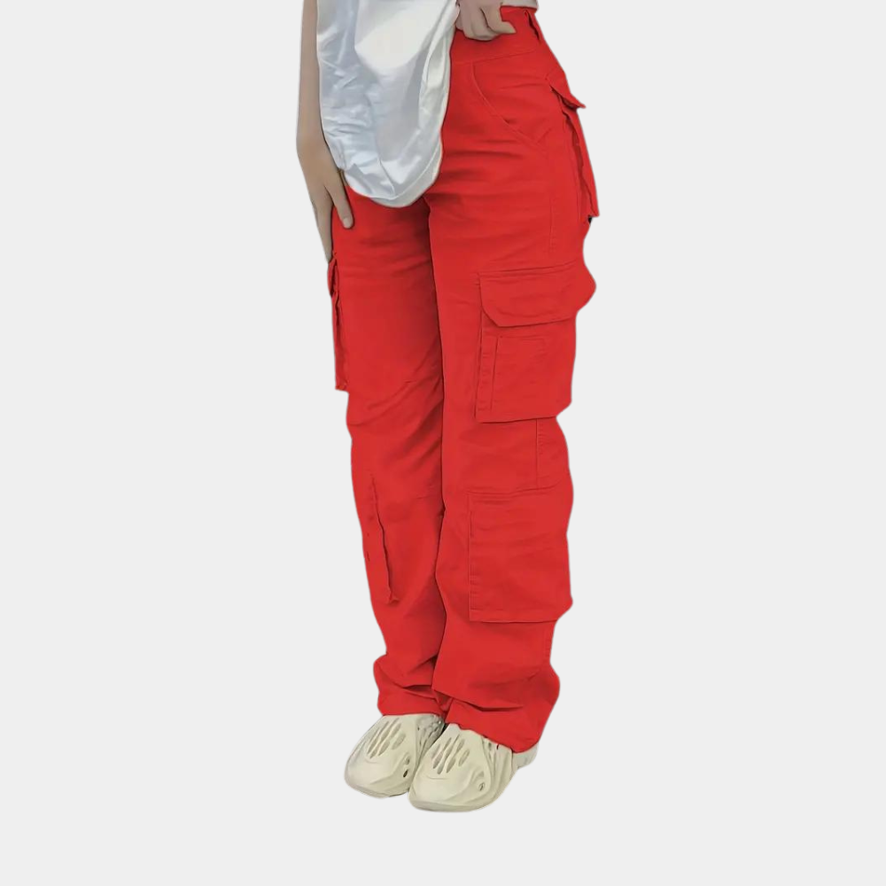 Belinde - Hoge Taille Cargobroek