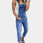 Silke - Gescheurde Denim Overalls
