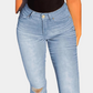 Vera - Stijlvolle Gescheurde Jeans