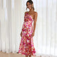 Yvetta - Gebloemde Off-shoulder Jurk