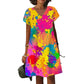 Zwarte Regenboog Jurk - Lotte
