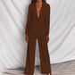 Chique Gele Blazer & Broek Set - Elana