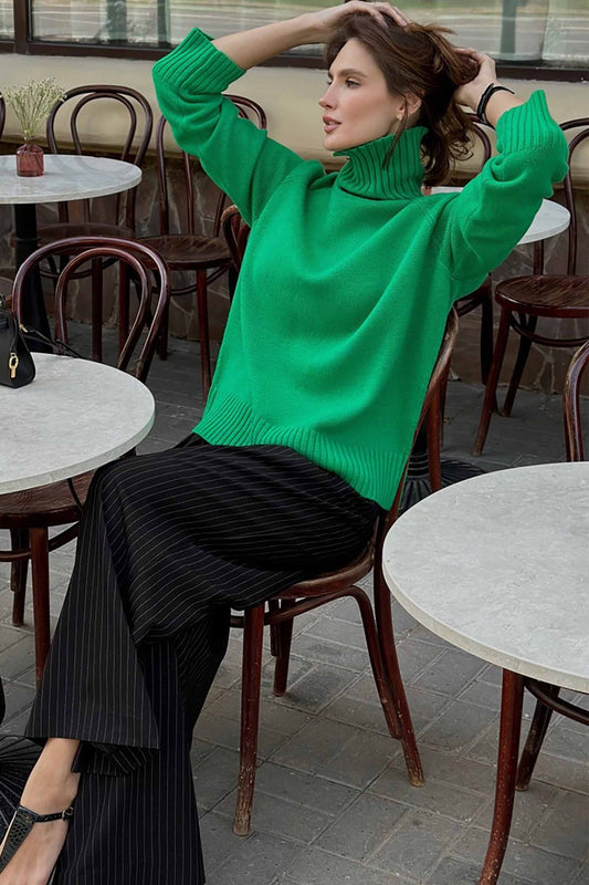 Veelzijdige Effen Raglan Trui