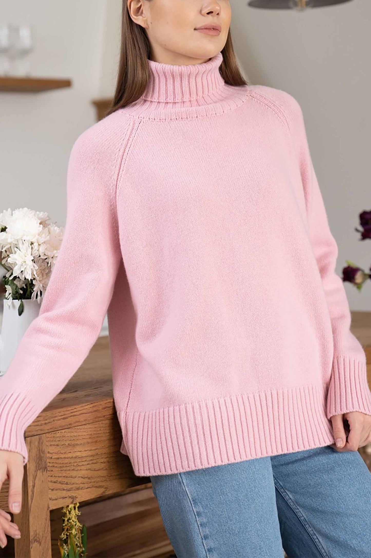 Veelzijdige Effen Raglan Trui
