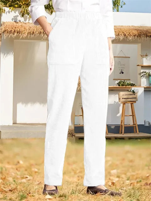 Chique Comfort: Elegante Dames Corduroy Casuals