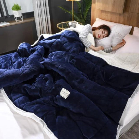 HugSoft Dromerige Wol - De Ultieme Gezellige Zachte Luxe Deken voor Thuiscomfort