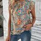 Groene Retro Blouse - Dorie
