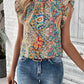 Groene Retro Blouse - Dorie
