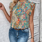 Groene Retro Blouse - Dorie