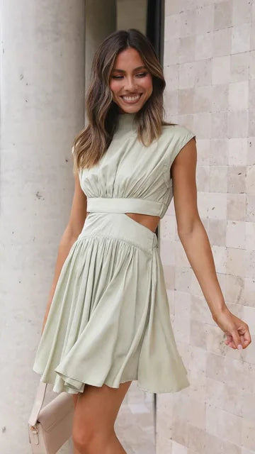 Zwarte Elegante Mini Jurk - Julia