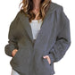 Comfort Chic: Dames Fleece Hoodie - Ruimvallend, Trendy & Warm