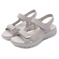 Cindie - Beige Orthopedische Sport Sandalen