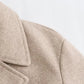 Chique Lange Wollen Jas: Stijl & Warmte