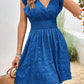 Suzan - Elegante Korte Blauwe Jurk