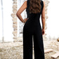 Callan - Khaki Elegante Dames Jumpsuit