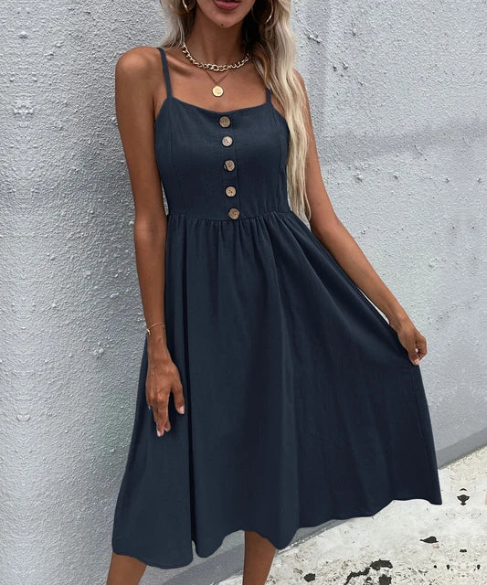 Mintgroene Midi-jurk Brantley