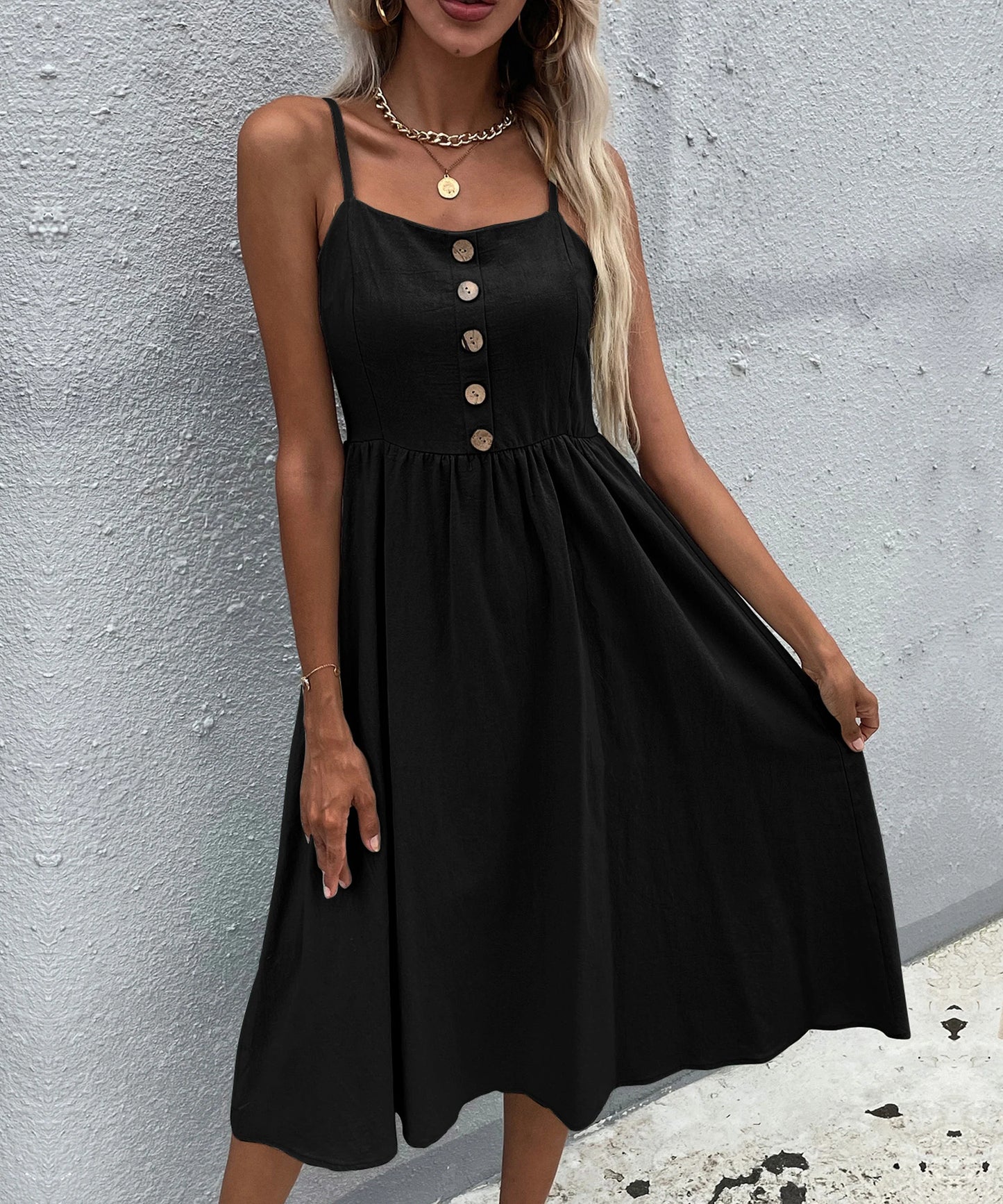 Mintgroene Midi-jurk Brantley