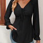 Chique Damesblouse met Verfijnde Uitstraling