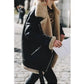 Elegante jas met rits en revers: stijlvol, chic, tijdloos