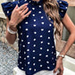 Dulce - Elegante Roze Blouse met Hartjesprint