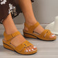 Rode Orthopedische Elegante Sandalen - Honey