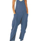Irene - Zwart Zomerse Lange Jumpsuit