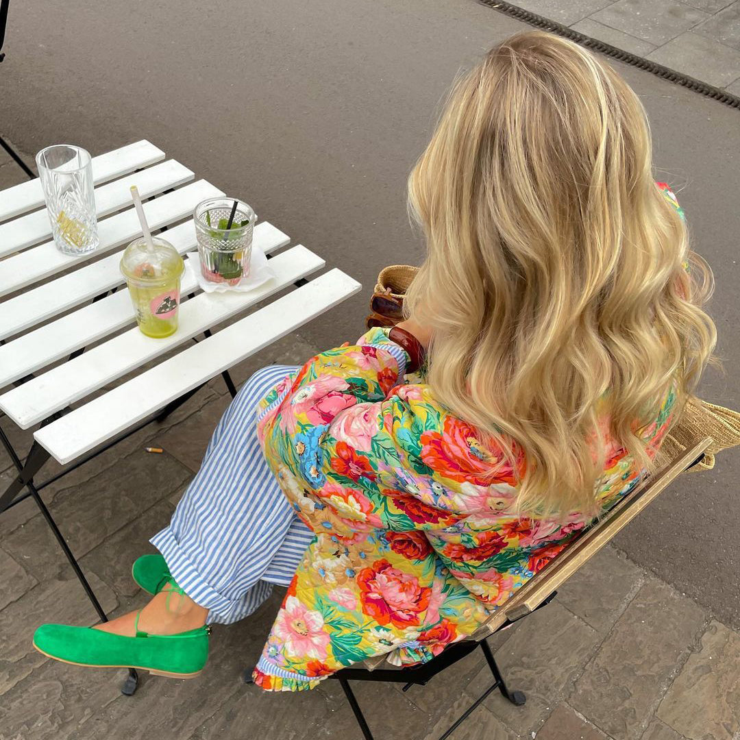 Femke - Stijlvolle Bedrukte Jas