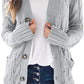 Gezellig Chic: Dames Gebreid Vest in Relaxte Pasvorm – Moeiteloze Elegantie
