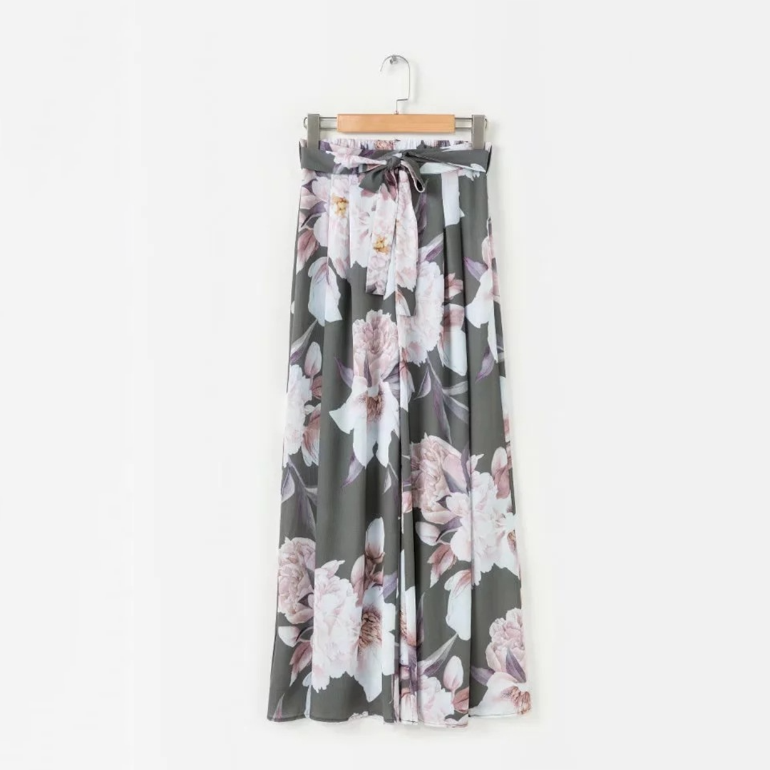 Christy - Losse Gebloemde Broek