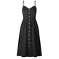 Lara - Rode Midi Zomerjurk Elegance