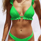 Cara - Zwart Rugloos Push-up Badpak met Braziliaanse Knoop