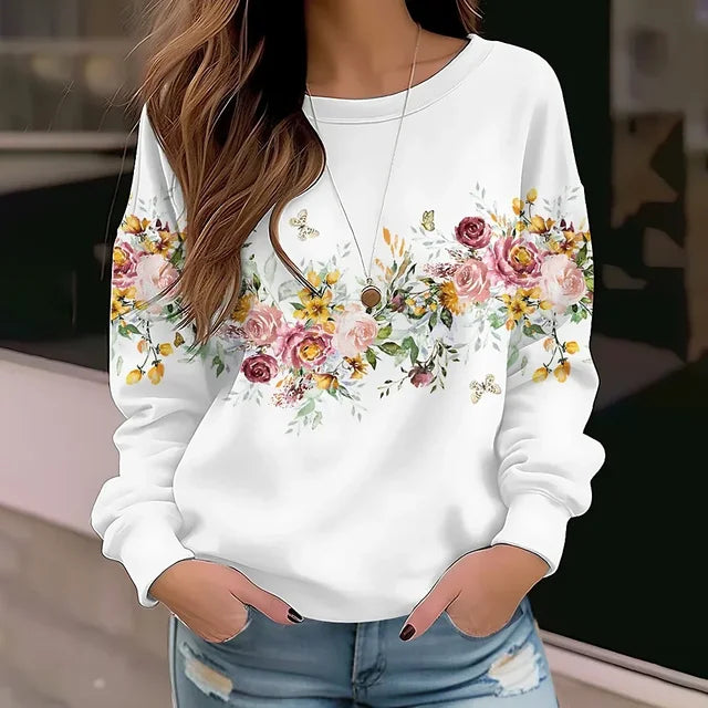 Roze Vintage Sweatshirt - Eva