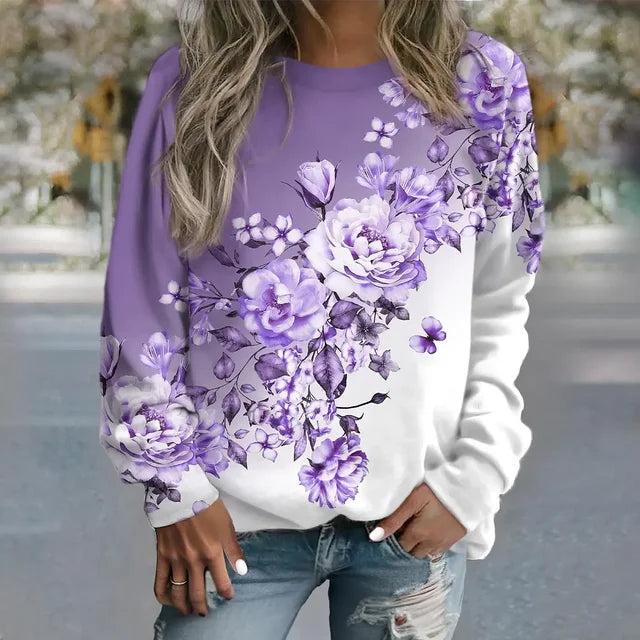 Roze Vintage Sweatshirt - Eva