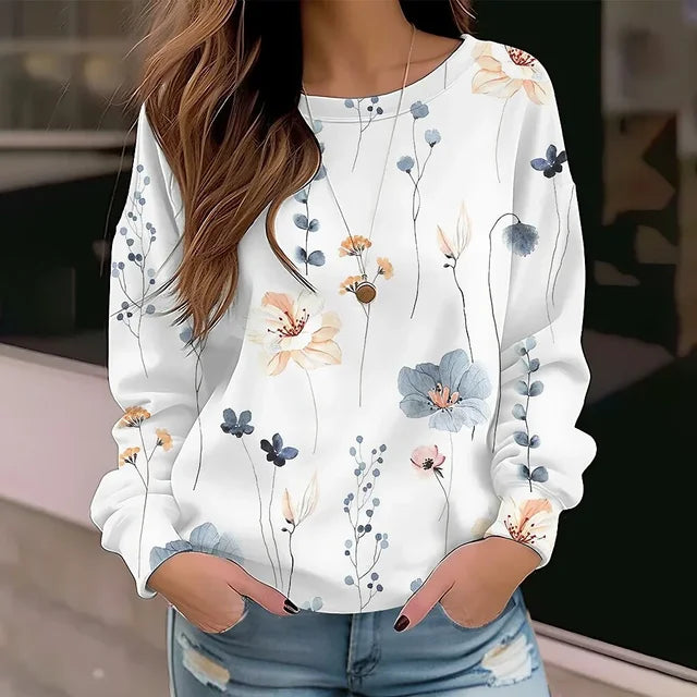 Roze Vintage Sweatshirt - Eva